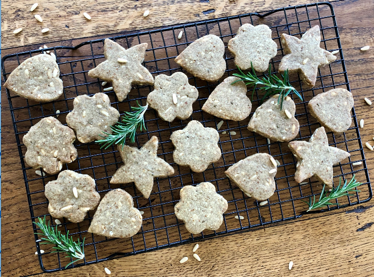 Swanbourne Market — Rosemary and Pinenut Shortbread